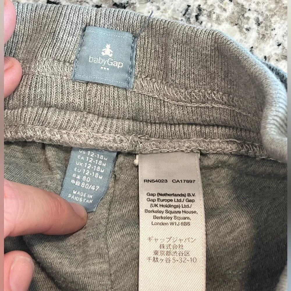 GAP Baby Boys Medium Wash Blue Denim Jeans Bundle, Size 12-18 Months